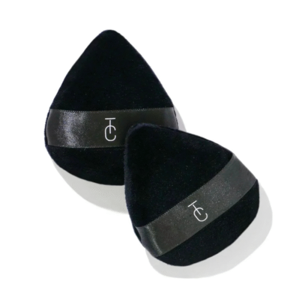 Black Triangle Powder puff