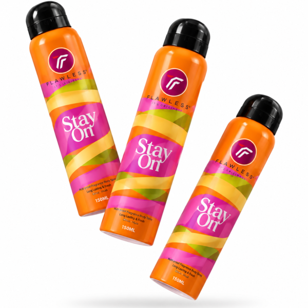Flawless ivy cosmetics stay on waterproof ultra matte finishing spray