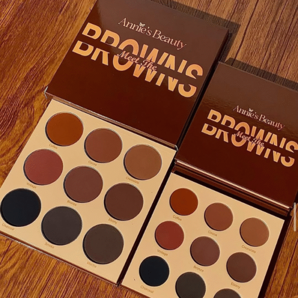 Annies beauty Meet the brown eyeshadow palette