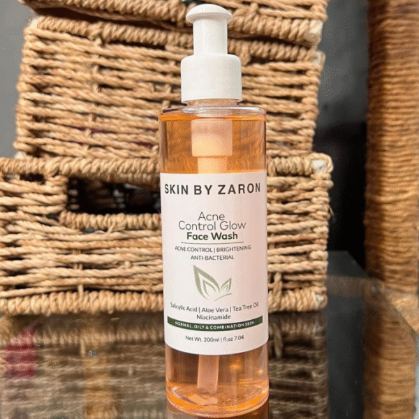 Skin by zaron acne control facial wash