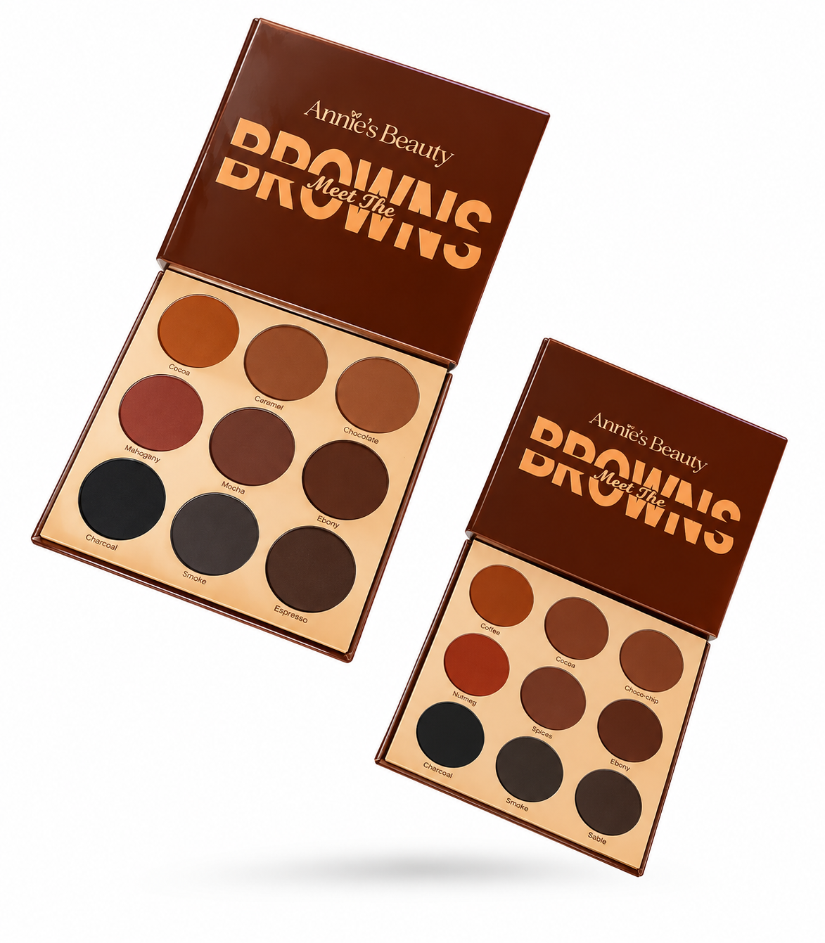 d0c7d56b-1021-4266-b3e8-bcfdc6cb9fe7 Annies beauty Meet the brown eyeshadow palette - Image 1