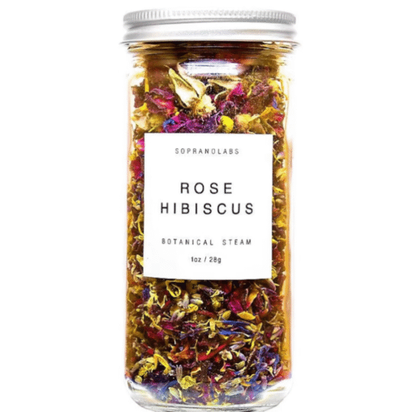 Sopeanolabs Rose Hibiscus botanical steam 28g
