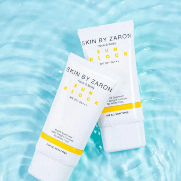 Skin by zaron face & body sunblock