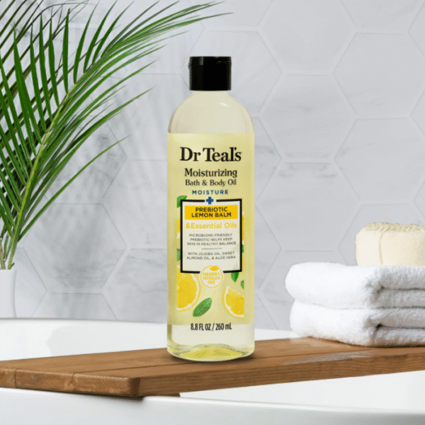 Dr Teal's moisturizing bath and body oil