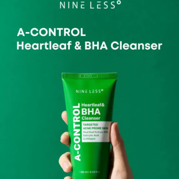 Nineless Heartleaf & bha cleanser