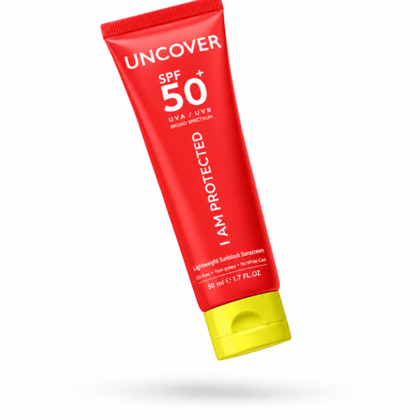 Uncover Aloe Invisible Sunscreen "i am protected" SPF 50+