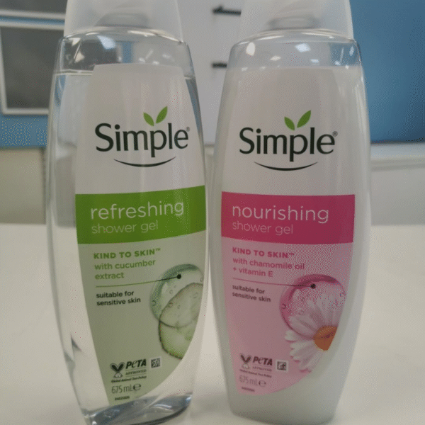 Simple refreshing shower gel 675ml