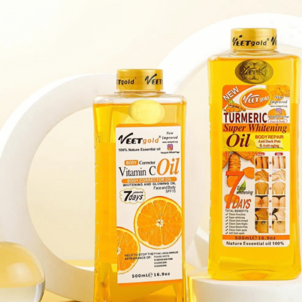 Veet gold face & body oil