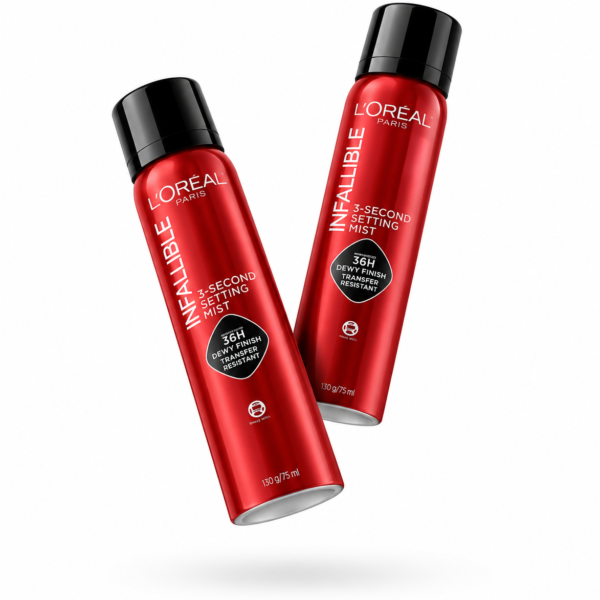 L'Oreal Paris infallible 3 second setting mist spray