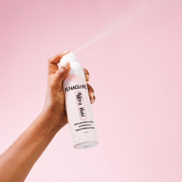 Funaglamz ultra hold waterproof matte finish spray 250ml