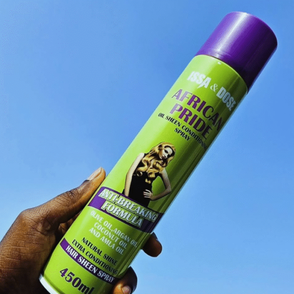 Issa & Dose African pride oil sheen conditioning spray 450ml