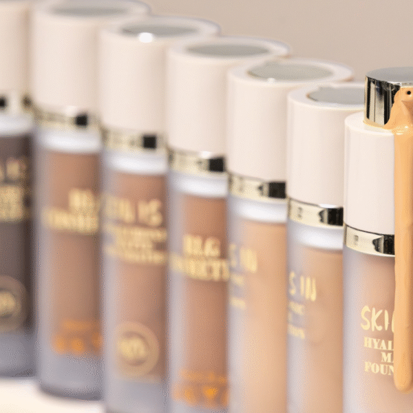 RLG cosmetics skin is in hyaluronic matte foundation