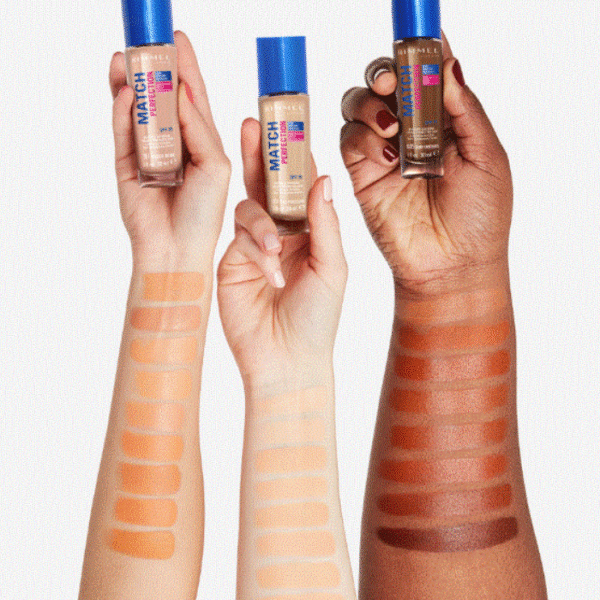 Rimmel London match perfection foundation