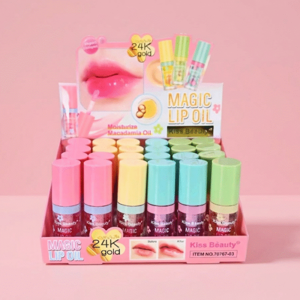 Kiss beauty magic 24k gold lip oil