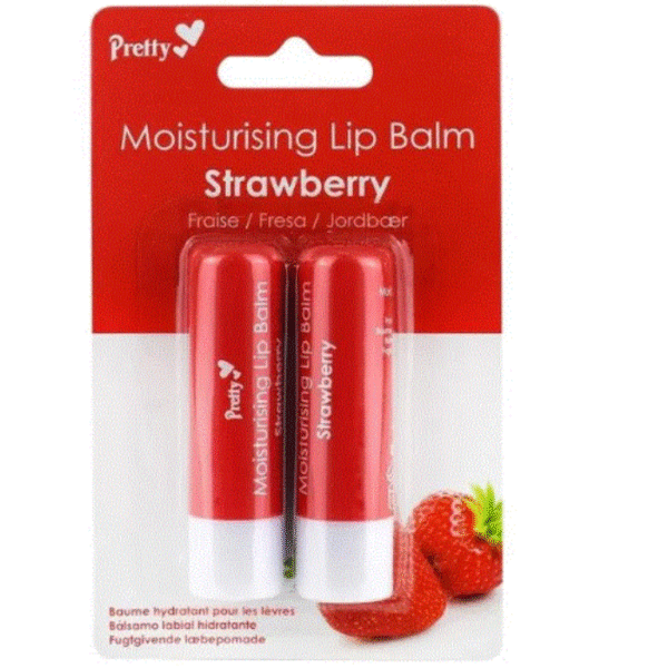 Pretty moisturizing lip balm