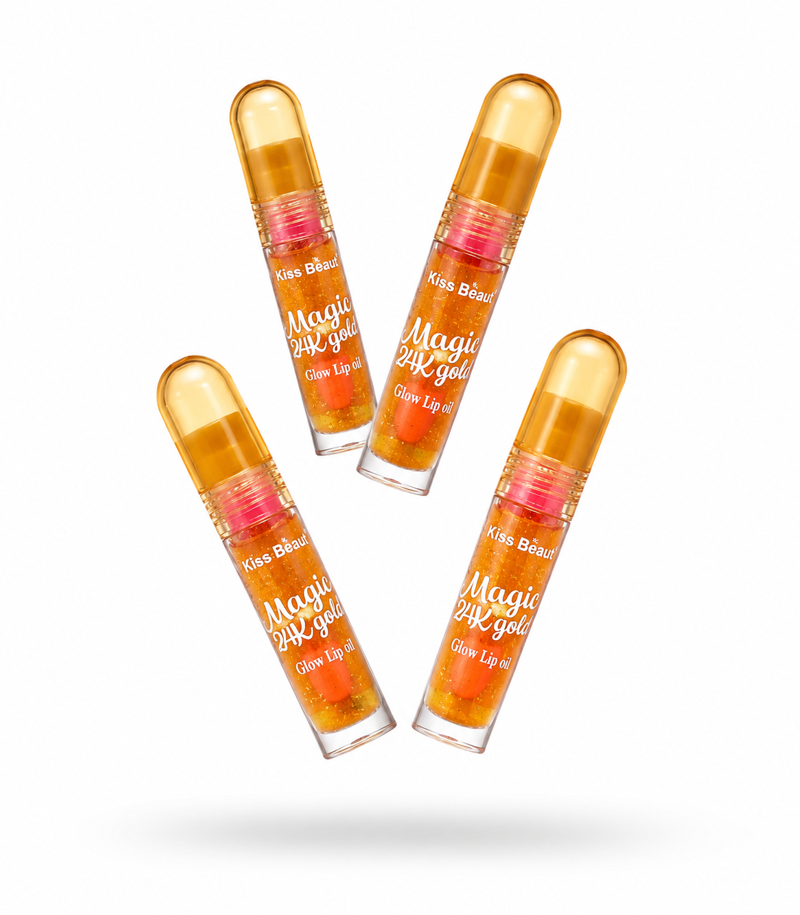 kiss Kiss beauty magic 24k gold glow lip oil - Image 1