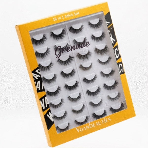 Voan beauties 16 in 1 mink set