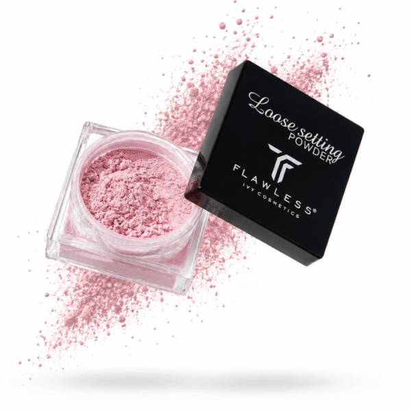 Flawless loose setting powder