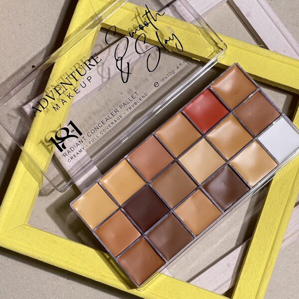 Adventure Makeup 18in1 Smooth & Slay Concealer palette