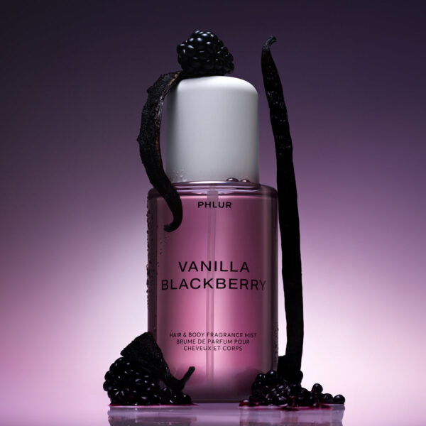 PHLUR Vanilla Blackberry Hair & Body Fragrance Mist – 240ml