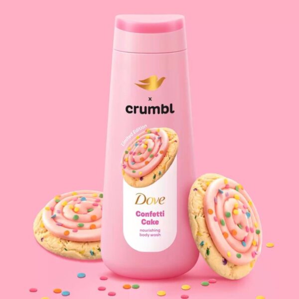 Dove x Crumbl Moisturizing Bodywash – Confetti Cake