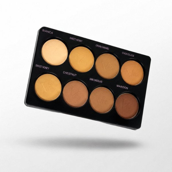 Vee beauty 8th anniversary 8 in 1 powder palette