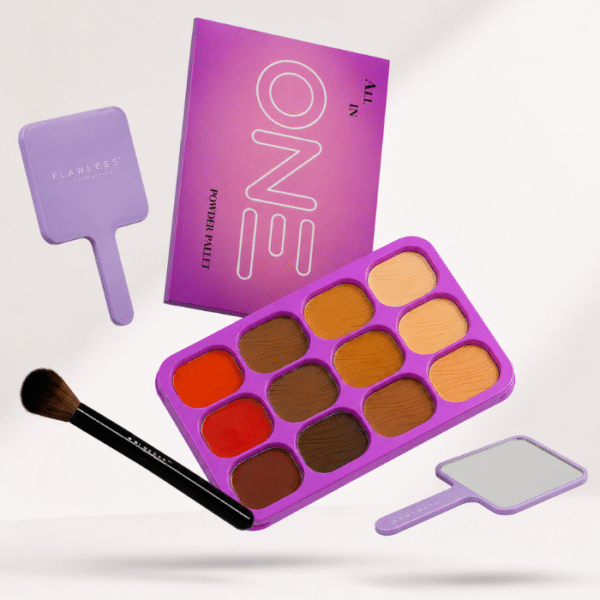 Flawless ivy cosmetics all-in-one powder palette