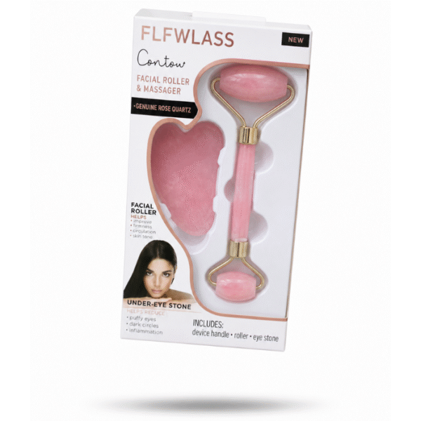 Flfwlass contour facial roller & massager