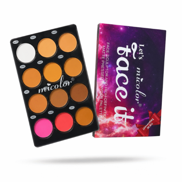 Micolor let's face it matte powder palette