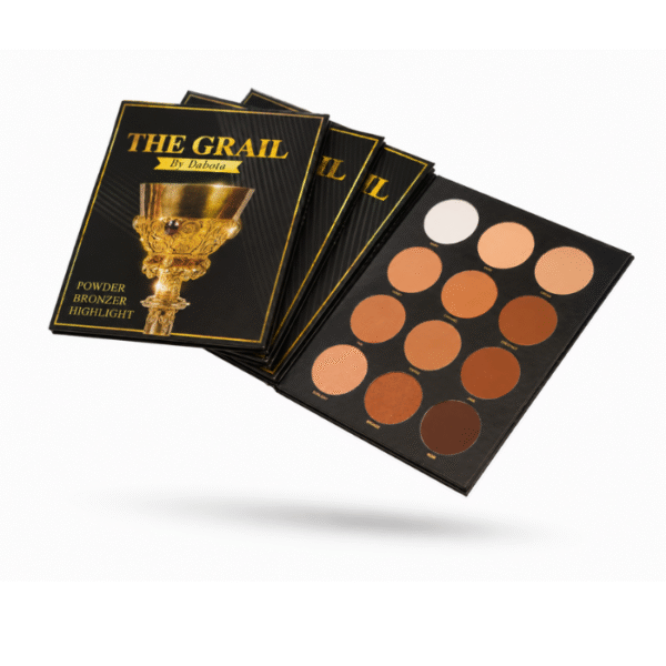The grail by dabota powder bronzer highlight palette