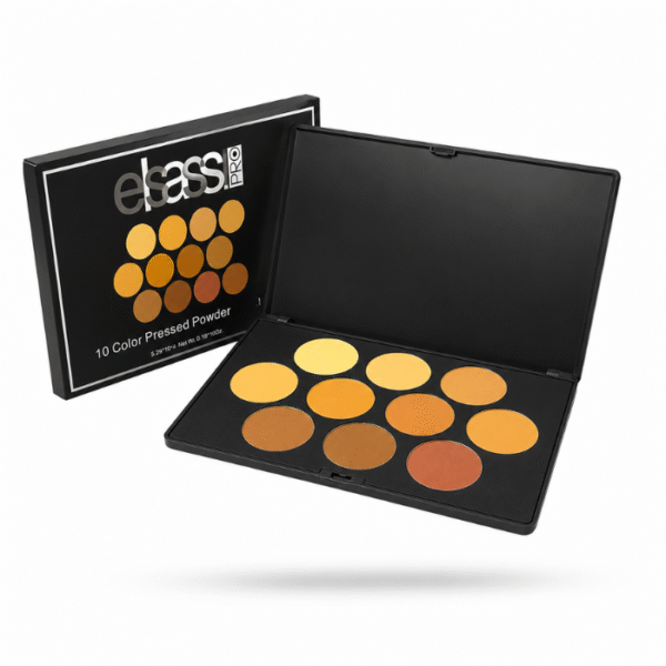 Elsas pro 10 color pressed powder palette