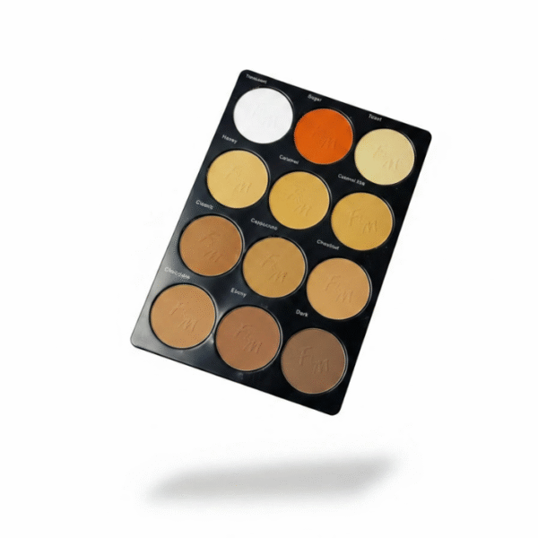 f&m franc&madiva cosmetics diva’s face beat 12in1 powder palette