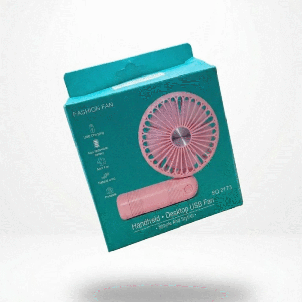 Fashion fan handheld desktop USB fan