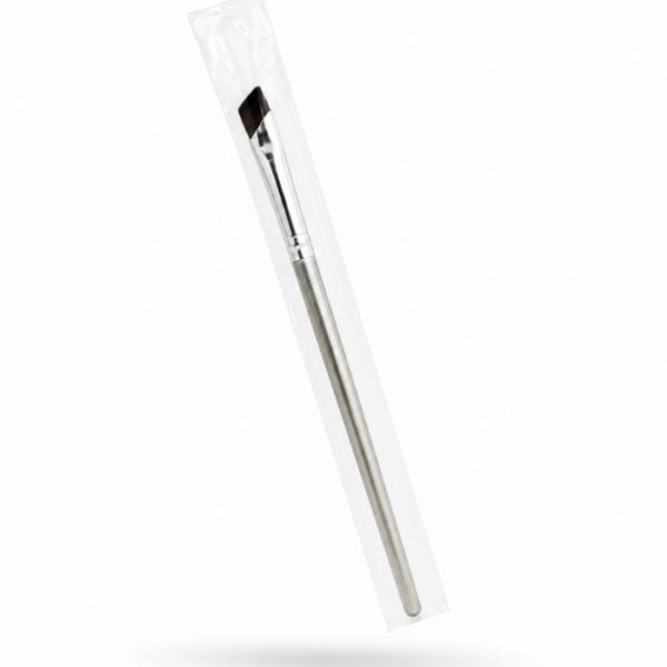 Silver nose brush v-shaped