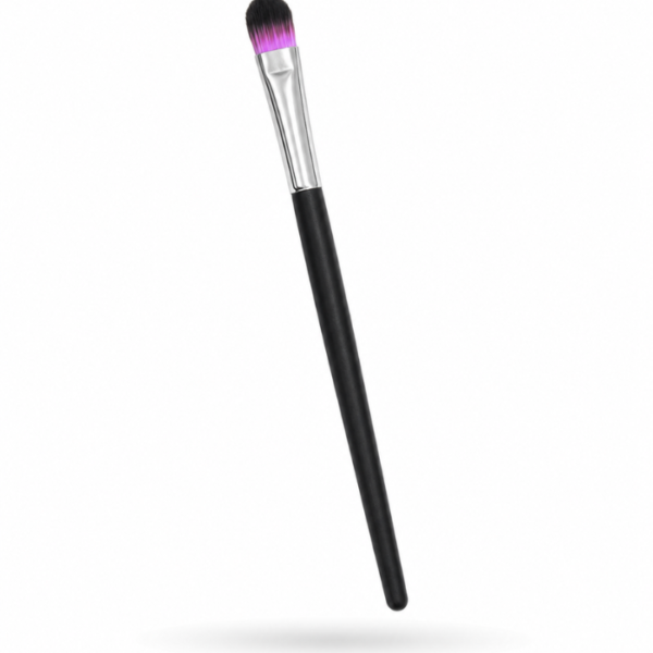 Pink-black eyeshadow brush