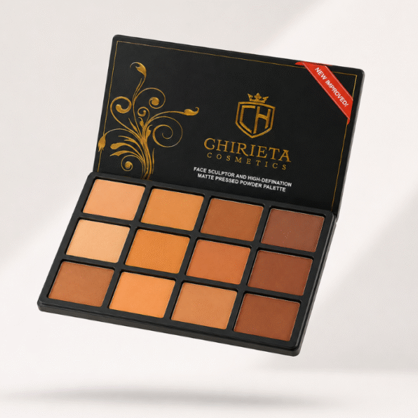 Chirieta makeup sculptor and high definition matte pressed powder palette