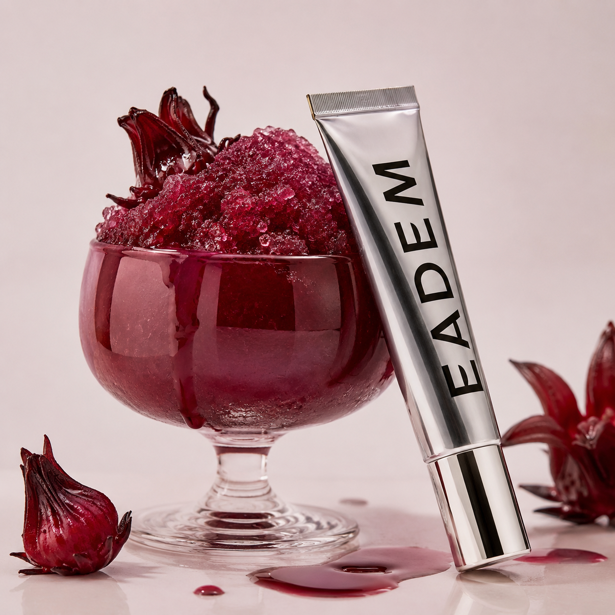 7F116587-90FF-44B8-9F51-4AAE4AF3D7C1 EADEM Le Chouchou Lip Softening Balm In Bissap Glaze - Image 1