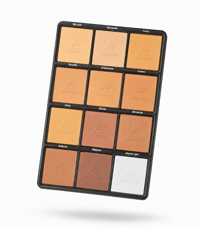 8 Adventure high definition 12-in-1 powder palette - Image 1