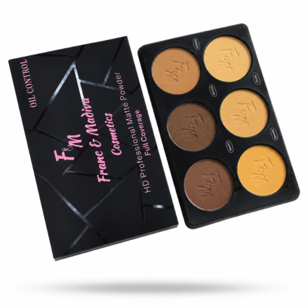 f&m franc & madiva hd professional matte powder