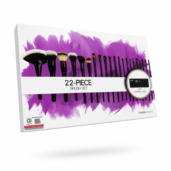 Coastal scents 22-piece brush set