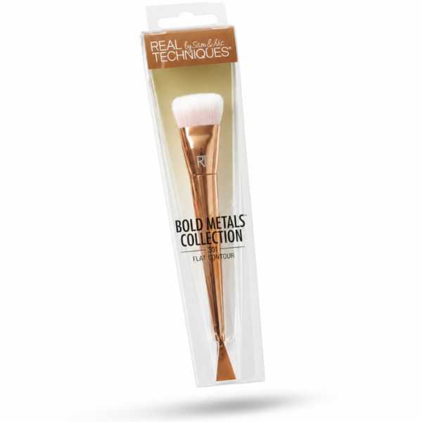 Real techniques bold metals collection - 301 flat contour brush