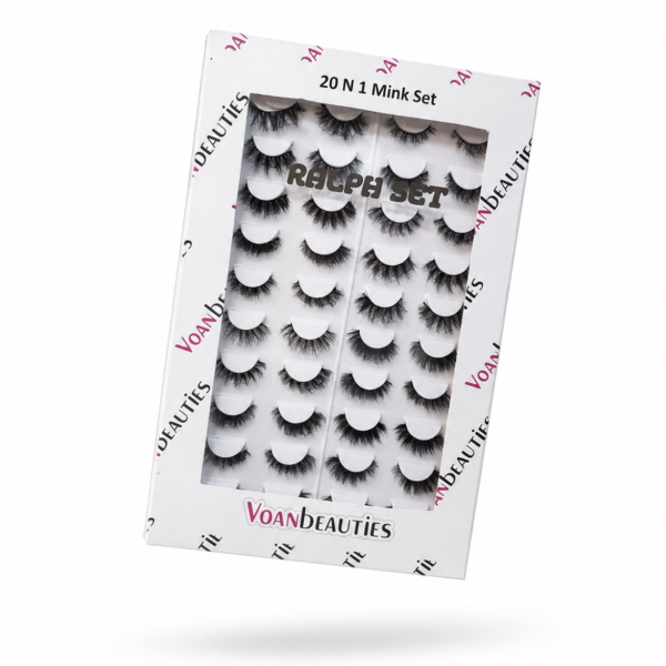 Voan beauties 20 in 1 mink set - ralph set