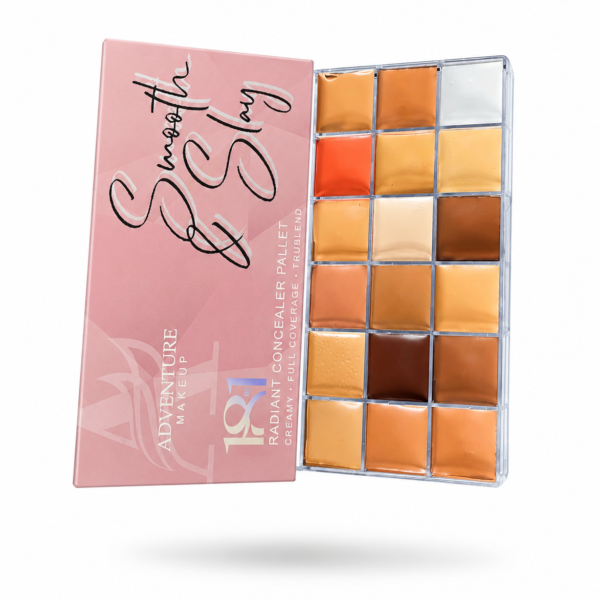 Adventure Makeup 18in1 Smooth & Slay Concealer palette
