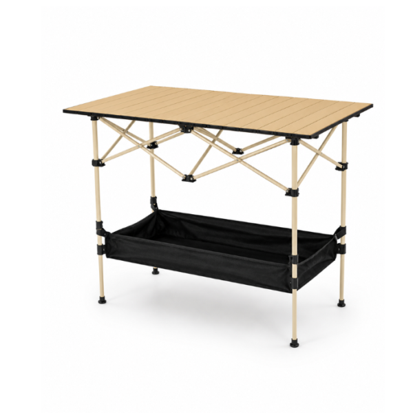 Telescopic table - gold