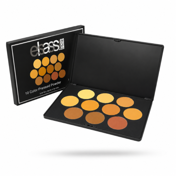 Elsas pro 10 color pressed powder palette