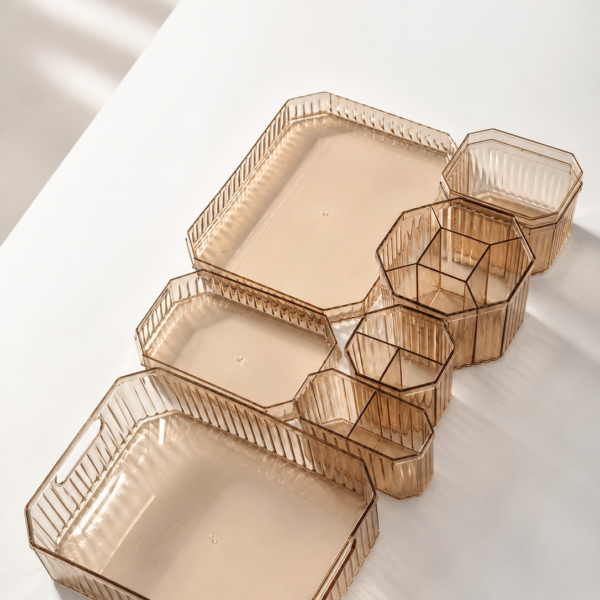 Acrylic 7in1 Storage set