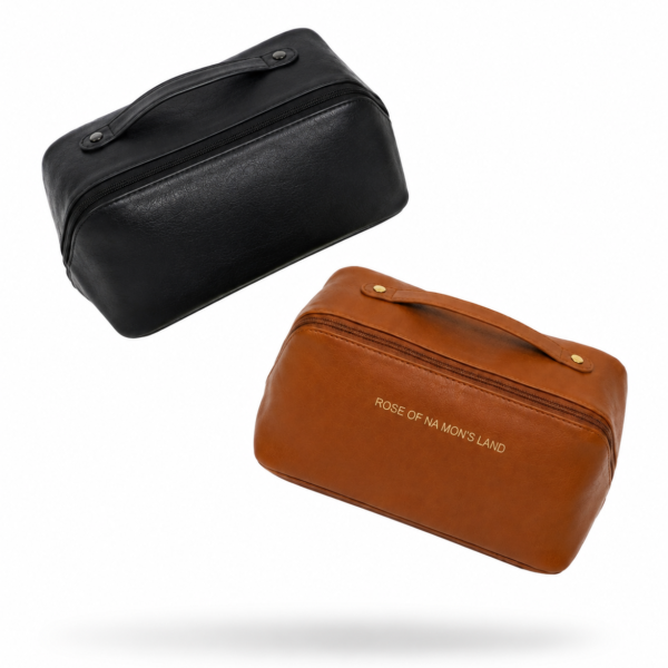 Rose of na mon's makeup purse with iron zipper and tussel