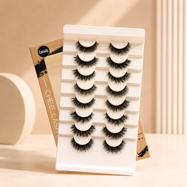 Chee-Lashes 8 pairs lash set in Cassidy