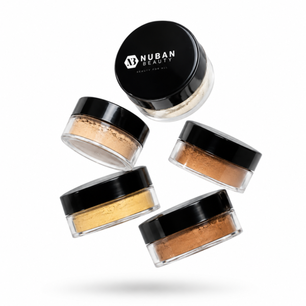 Nuban beauty oil control setting powder