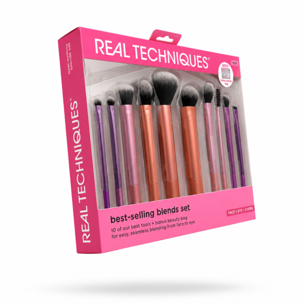 Real techniques best selling blends set brush set